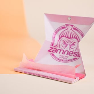 Pink Rolling Papers 'Runtz' Kingsize + Tips + Tray (Zamnesia)
