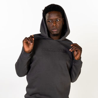 Zamnesia Embossed Hoodie | Grey