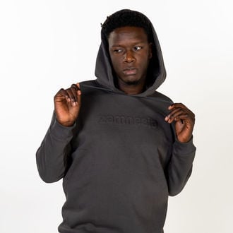 Zamnesia Geprägter Hoodie | Grau