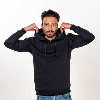 Zamnesia Geprägter Hoodie | Schwarz