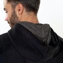 Zamnesia Embossed Hoodie | Black