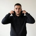 Zamnesia Embossed Hoodie | Black