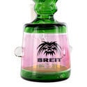 Mini Glass Bong Push Bowl (Breit)