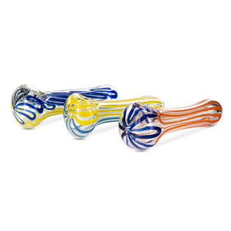 Coloured Glass Pipe Large