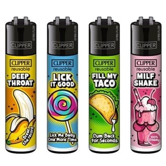 Lighter Porn Slogan (Clipper)