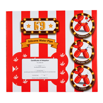 K9 Silicone Water Pipe (Piecemaker)