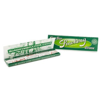 Smoking Green King Size Rolling Papers