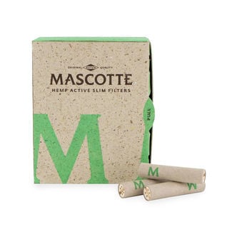 Mascotte Hemp Active Slim Filters (34 Pack)