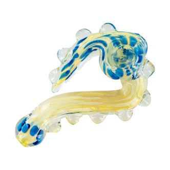 Glass Pipe Blue Bubble