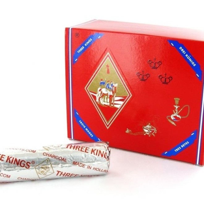 Shisha Charcoal Three Kings Zamnesia