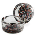 Glass Ashtray Hotlips