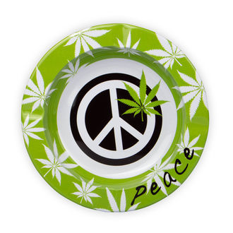 Metal Ashtray Peace