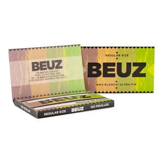 BEUZ Regular Size Unbleached Rolling Papers