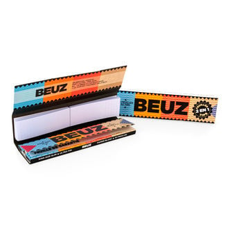 BEUZ King Size Slim Rolling Papers + Tips
