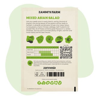 Mixed Asian Greens Seeds