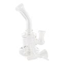 Glass Percolator Bubbler (Black Leaf)