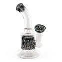 Glas-Bubbler (Black Leaf)