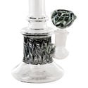 Glas-Bubbler (Black Leaf)