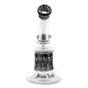 Glas-Bubbler (Black Leaf)