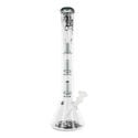 Triple Percolator Bong (Black Leaf)