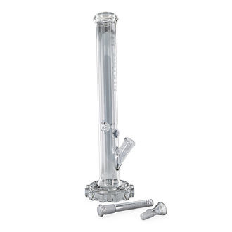 Glass Ice Bong Gear Metallic (Blaze Glass)