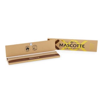 AG x Mascotte Brown Slim Size Rolling Papers