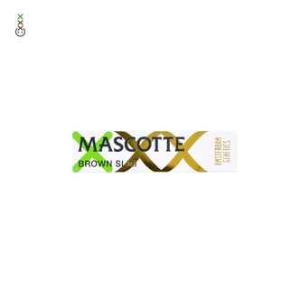 AG x Mascotte Brown Slim Size Rolling Papers