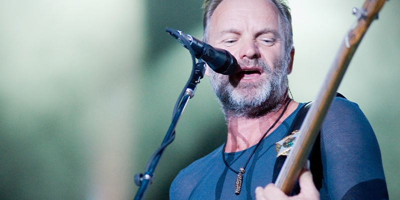 Cannabisunterstützung: Sting