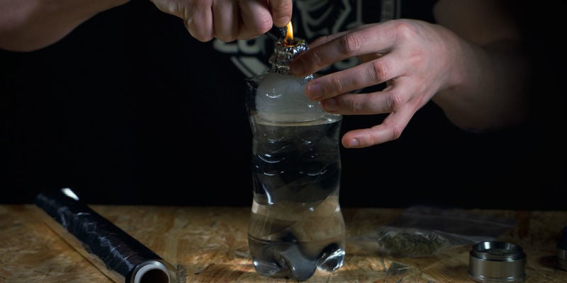 DIY-Eimer-Bong (Gravity Bong)