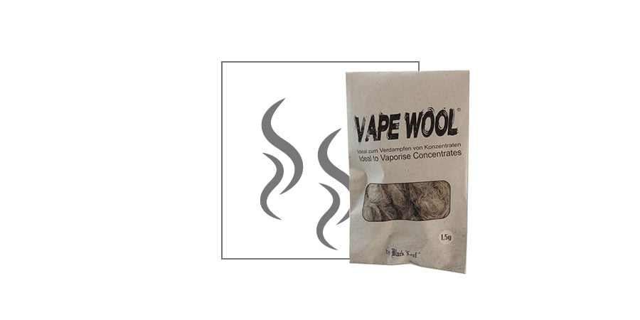 Vape Wool - Degummierte Hanffasern