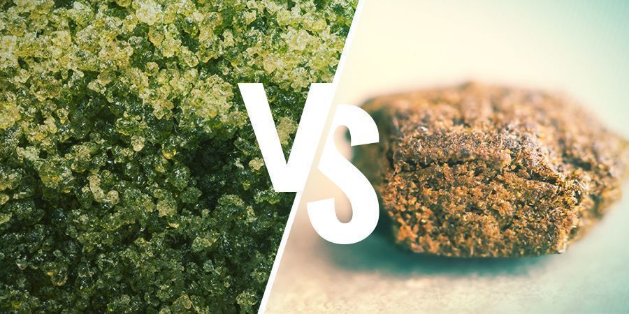 WELCHES HASCHISCH EIGNET SICH AM BESTEN FÜR DAS VERDAMPFEN? (BRÖCKLIG VS. ZÄH)