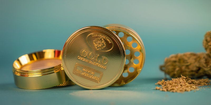 24K Gold Metall Grinder