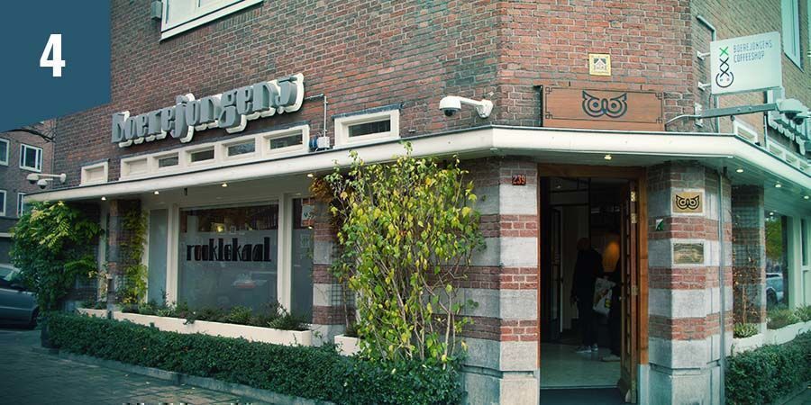 Boerejongens Coffeeshop Amsterdam - Besten Indica-Blüten