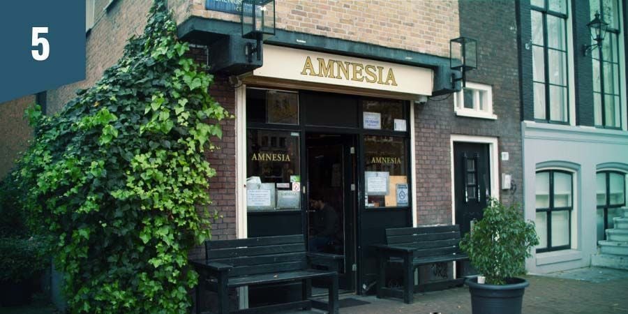 Coffeeshop Amnesia Amsterdam - Besten Indica-Blüten