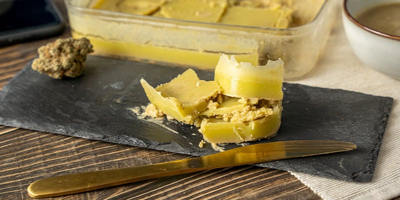 Rezept für selbstgemachte Cannabutter