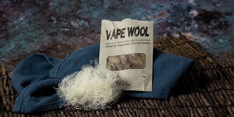 Vape Wool Degummierte Hanffasern