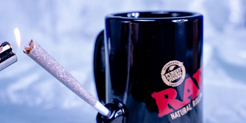 Wake up & Bake up Tasse (Raw)