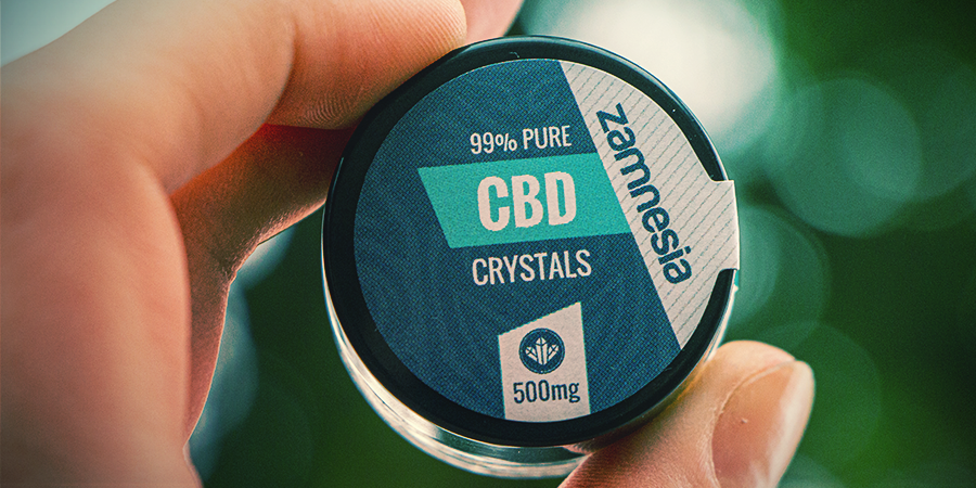 CBD-kristalle 99% Reine (Zamnesia)