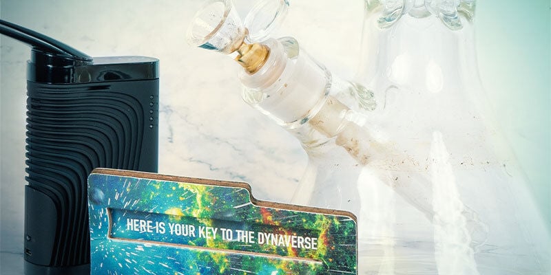 Kombination Eines Vaporizers Und Einer Bong Benötigt