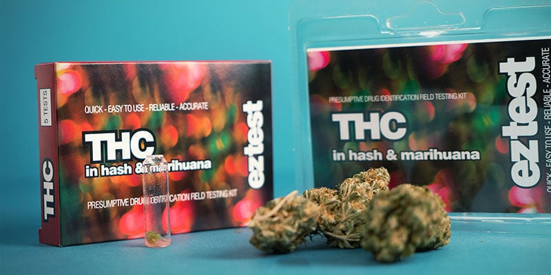 Welche Cannabisprodukte kann man mit dem EZ Test THC testen?