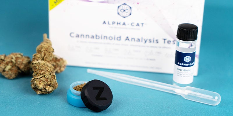 Welche Cannabisprodukte Kannst Du Mit Dem Alpha-cat Cannabinoid-test Mini-kit Testen?