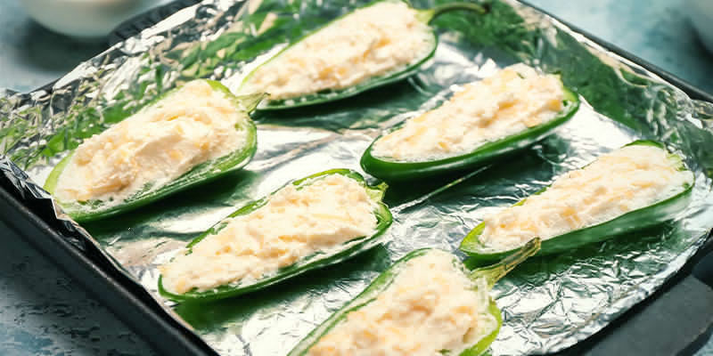 Gebackene Jalapeño Poppers: Nährwertangaben