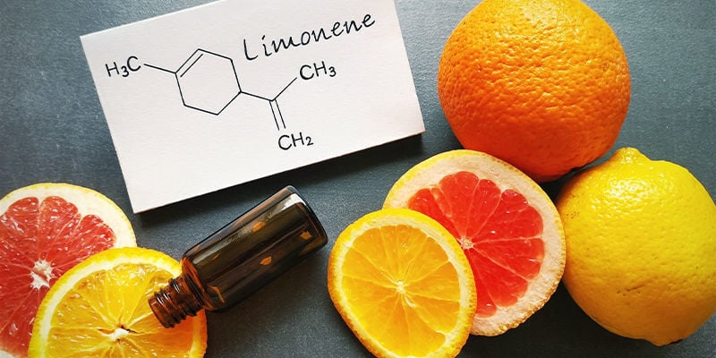 Welche chemische Struktur hat Limonen?
