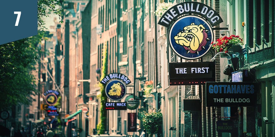 The Bulldog Coffeeshop Amsterdam