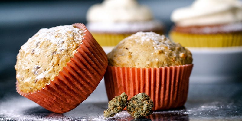 Grundrezept für Cannabis-Cupcakes