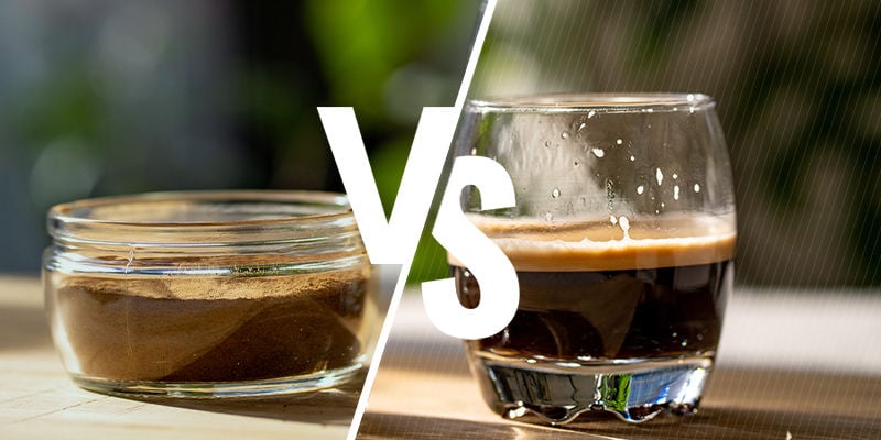 Guarana vs. Kaffee