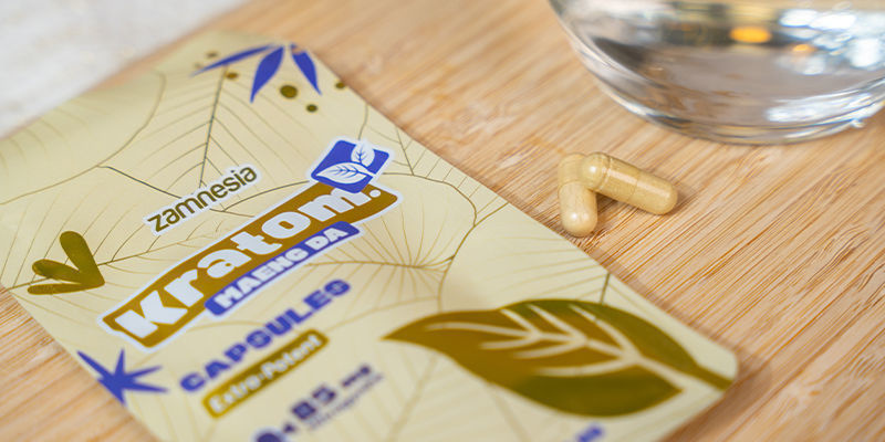 Kratom-Kapseln
