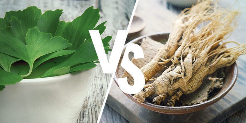 Ginkgo biloba vs. Ginseng