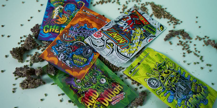 Wie Werden Samen Von Ripper Seeds Verpackt? Samen Ripper Seeds verpackt