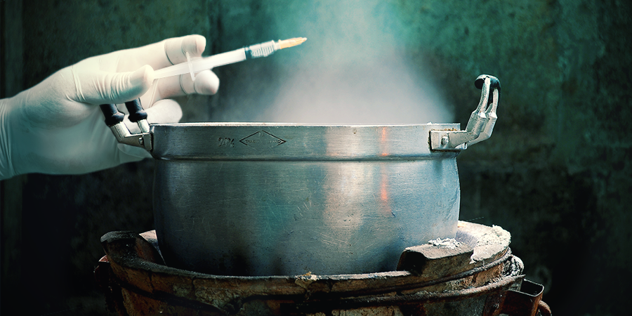 Die Sterilisierung Der Spritze Die Sterilisierung Der Spritze